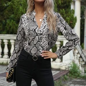 Snake Skin Blouse 🐍